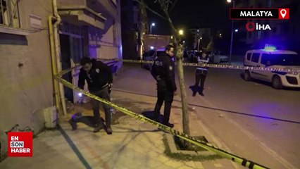 Malatya'da evine su taşıyan husumetlisine kurşun yağdırdı