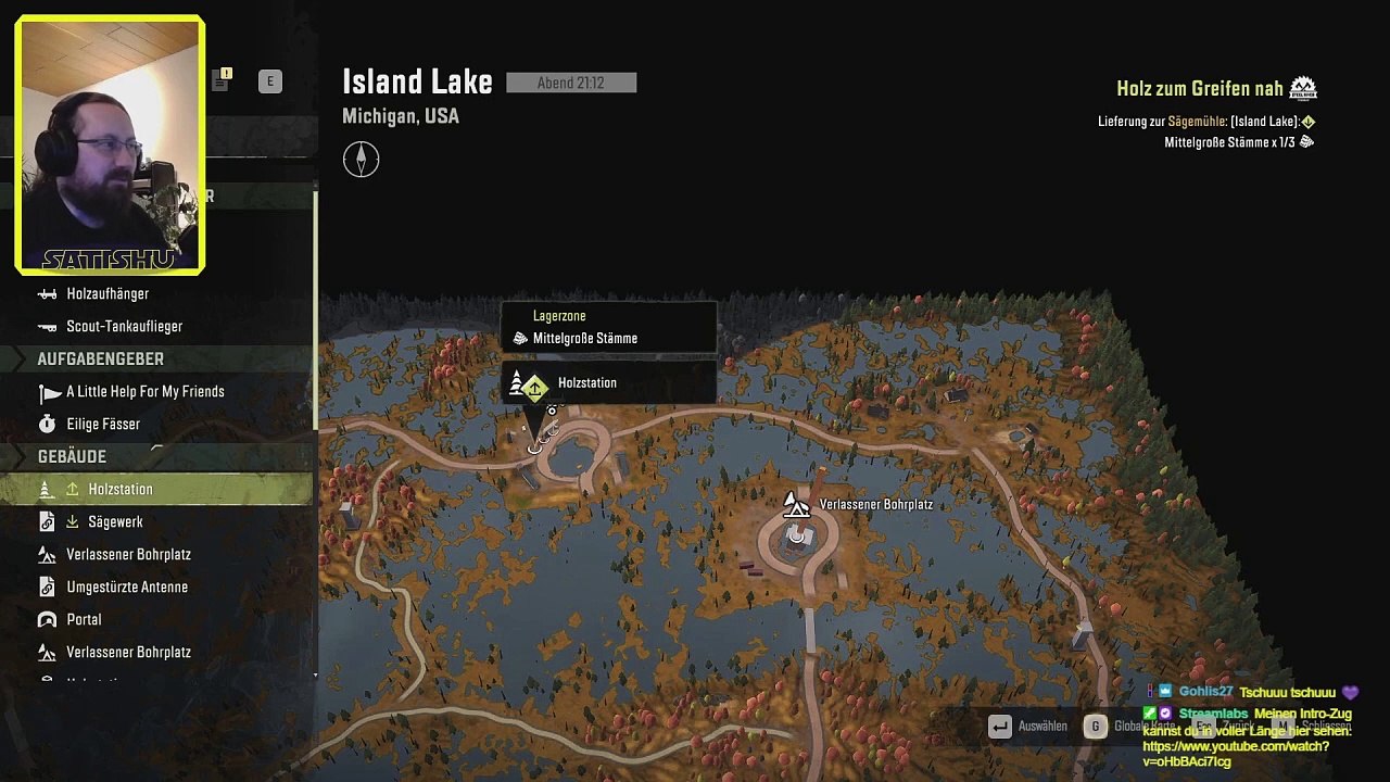 Holz zum Sägewerk.  SnowRunner #347