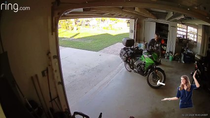 Man Accidentally Drops Motorcycle Multiple Times in Tampa 🚲