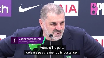 Tottenham - Postecoglou : "Même si Son perd son doigt, cela n'a pas vraiment d'importance"