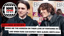 Bring Me The Horizon on their love of Fontaines DC and when fans can expect the new album | BRITs 2024