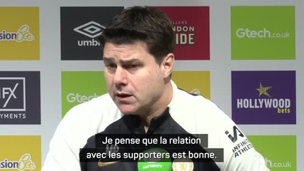 Chelsea - Pochettino : "Je pense que la relation avec les supporters est bonne"