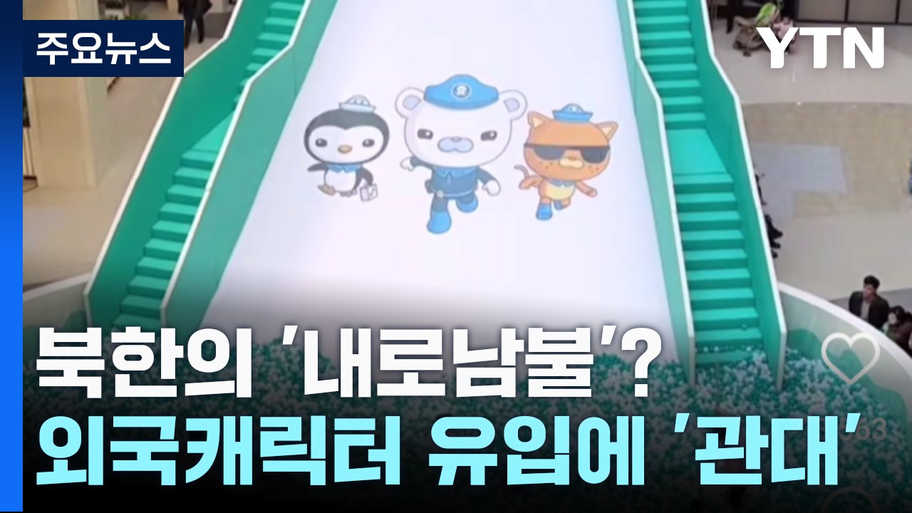 외부 문화 통제하면서 캐릭터는 몰래 쓰는 北, 내로남불? / YTN