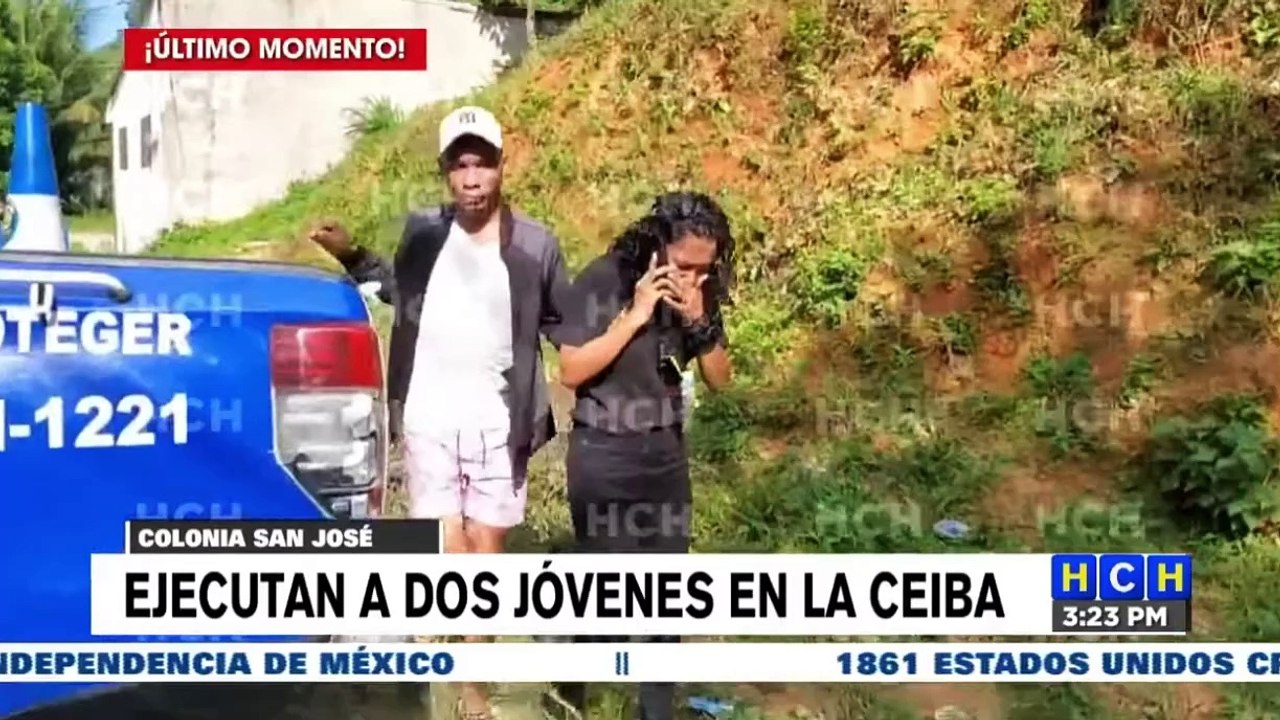 Ejecutados aparecen dos jóvenes en la colonia San José de La Ceiba