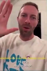“Hola Leo, mi hermano”: el sorpresivo mensaje del líder de Coldplay en un video dedicado a Messi