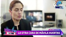 Mávila Huertas y la vez que se metió en una maletera