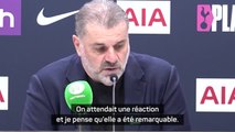 Tottenham - Postecoglou content de la réaction 