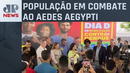 Ministra da Saúde pede união de todos para vencer dengue
