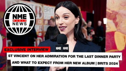 St Vincent on her admiration for The Last Dinner Party and what to expect from her new album | BRITs 2024