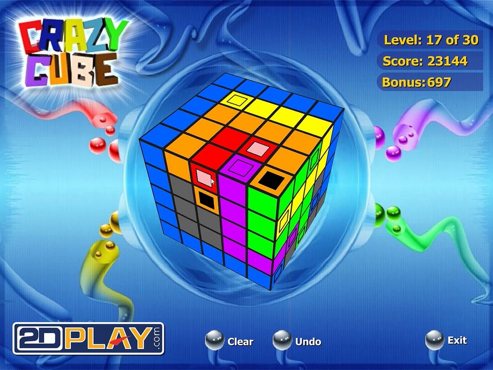Crazy Cube Walkthrough