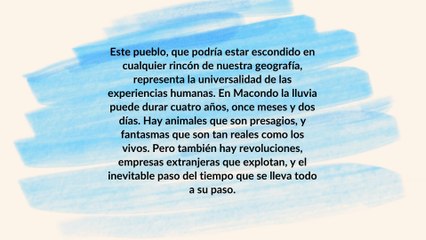 Gabriel Hilsaca habla del corazon del realimo magico del Gabo, Macondo