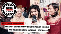 The Last Dinner Party on love for St Vincent and plans for new material | BRITs 2024