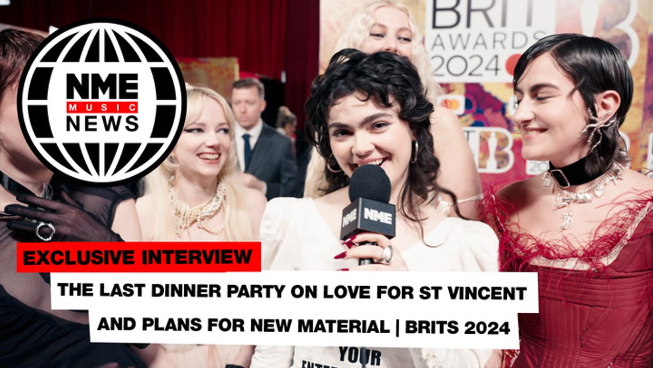 The Last Dinner Party on love for St Vincent and plans for new material | BRITs 2024