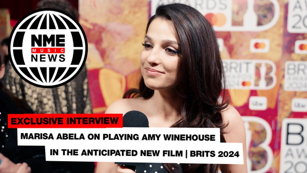 Marisa Abela on playing Amy Winehouse in the anticipated new film | BRITs 2024