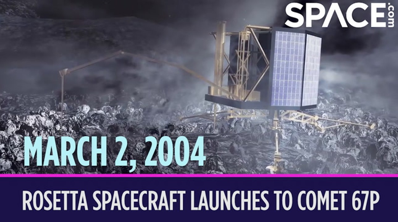 OTD In Space – March 2: Rosetta Spacecraft Launches To Comet 67P