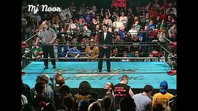 Terry Funk Defeats The Sandman & Stevie Richards Then Raven To Become Champion ECW Barely Legal 1997
