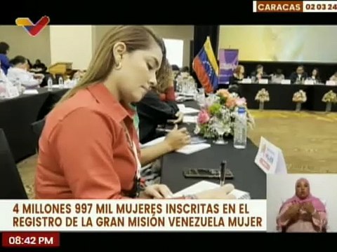 Caracas | Más de 4 millones de féminas se han registrado en la Gran Misión Venezuela Mujer