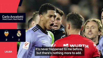 Ancelotti has never seen anything like Bellingham's disallowed 'winner' v Valencia