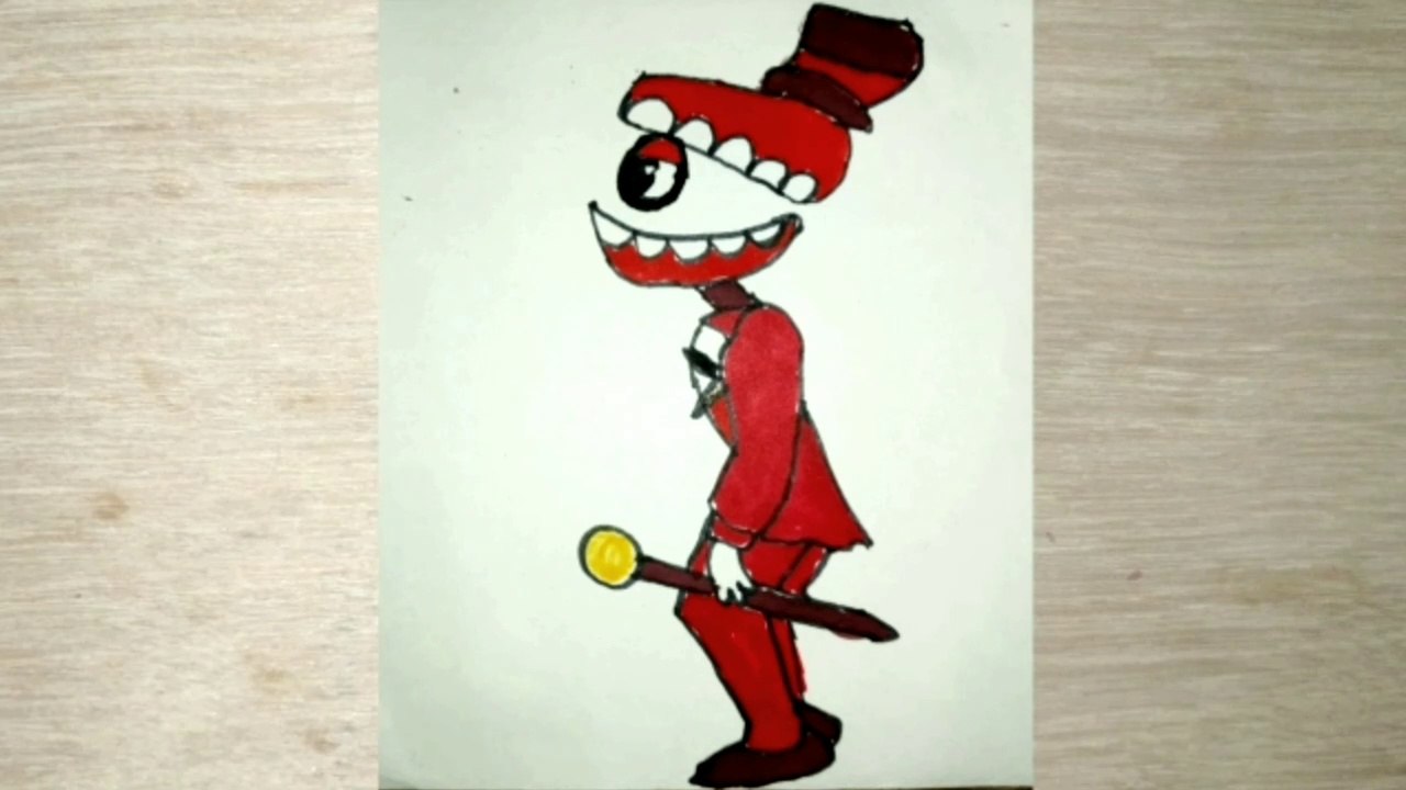 How to draw Caine(The amazing digital Circus)