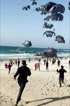 US Airdrops of Humanitarian Aid Into Gaza Explained