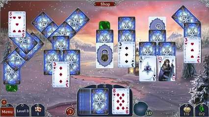 Jewel Match Solitaire Winterscapes - Gameplay Level 3 & 4