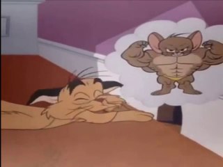 Muscle Cartoon Clip - Tom and Jerry