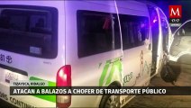 Conductor de transporte público fue agredido con arma de fuego en Hidalgo