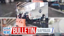 Chemical tanker, sumadsad sa Quirino Ave; Karga nitong hydrochloric acid, tumagas | GMA Integrated News Bulletin