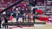 Avyion Cooley makes a half court shot during College GameDay in Tuscaloosa. Cooley wins $19k.