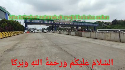 jalan tol dan mesjid babah alun