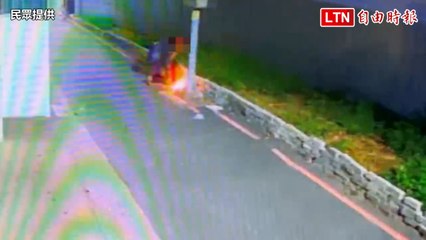 高雄男縱火燒樹辯稱「燒螞蟻」 附近住戶怒已報案6次(民眾提供)