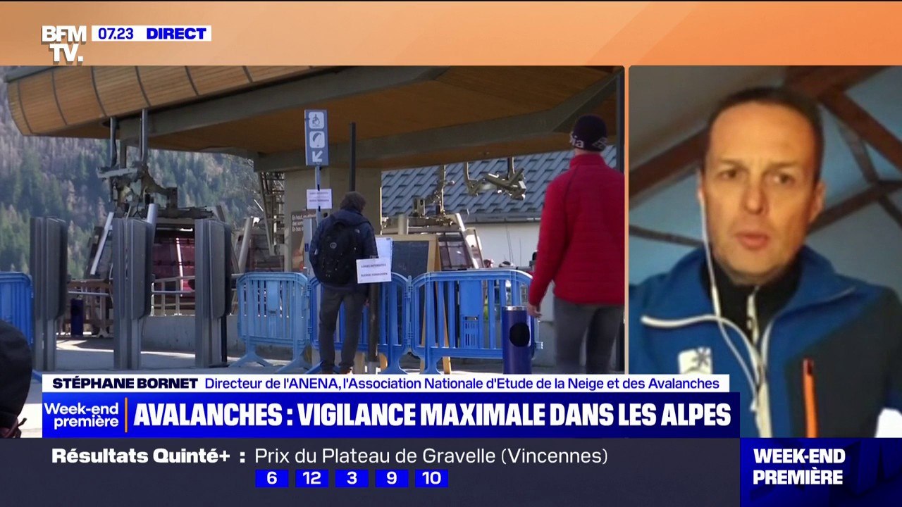 Chutes de neige: la Savoie et les Hautes-Alpes en vigilance orange avalanche