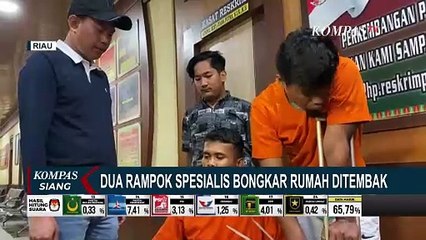 Download Video: 2 Rampok Spesialis Bongkar Rumah Ditembak Polisi Karena Melawan saat Ditangkap!