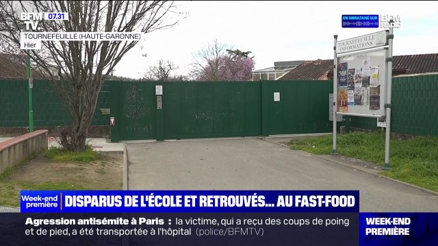 À l'heure de la cantine, trois élèves disparaissent et sont retrouvés dans un fast-food à 7 kilomètres de l'école
