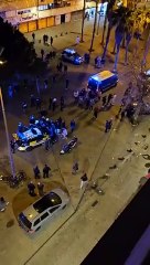 Reyerta en La Mina de Sant Adrià