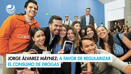 Jorge Álvarez Máynez: A favor de regularizar el consumo de drogas