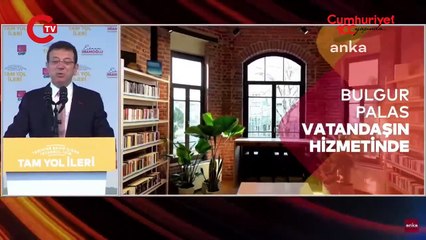 İmamoğlu'ndan 'Kanal İstanbul' çıkışı: 'Buradan ilan ediyorum...'