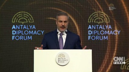 Antalya Diplomasi Forumu’nda son gün: Bakan Fidan'dan açıklamalar