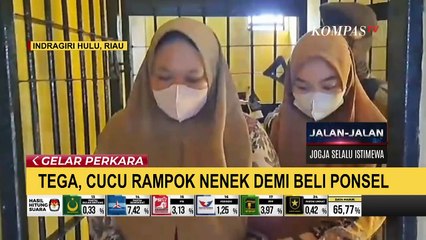Keji, Cucu Tega Aniaya dan Rampok Nenek Demi Beli Ponsel!