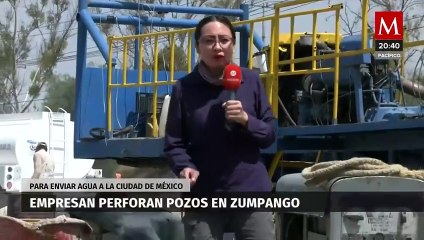 Download Video: Conagua perfora pozos por sequía en laguna de Zumpango