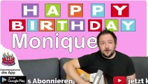 Happy Birthday, Monique! Geburtstagsgrüße an Monique