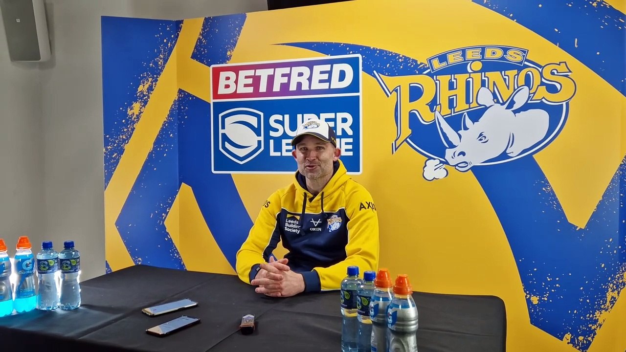 Leeds Rhinos coach Rohan Smith
