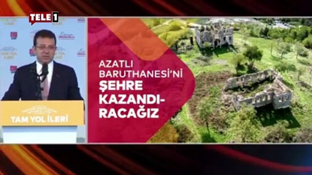 İmamoğlu: Bu milletin uykularını kaçıran Kanal İstanbul meselesini zihninden söküp atacağız