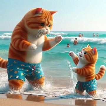 GINGER CAT IS DROWNING #catmemes #cat #funny #shorts #fyp