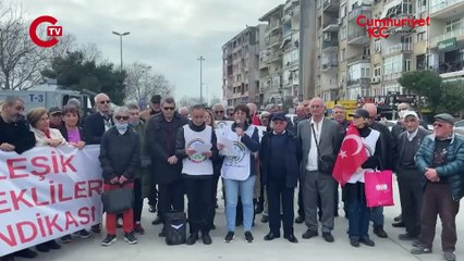 Emekliler Kartal'da Erdoğan'a seslendi! "Emekliyi yok sayana 31 Mart'ta oy yok"