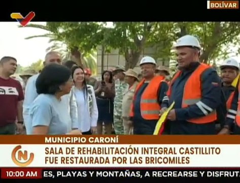 Bolívar | Bricomiles recupera Sala de Rehabilitación del CDI Castillito en el mcpio. Caroní