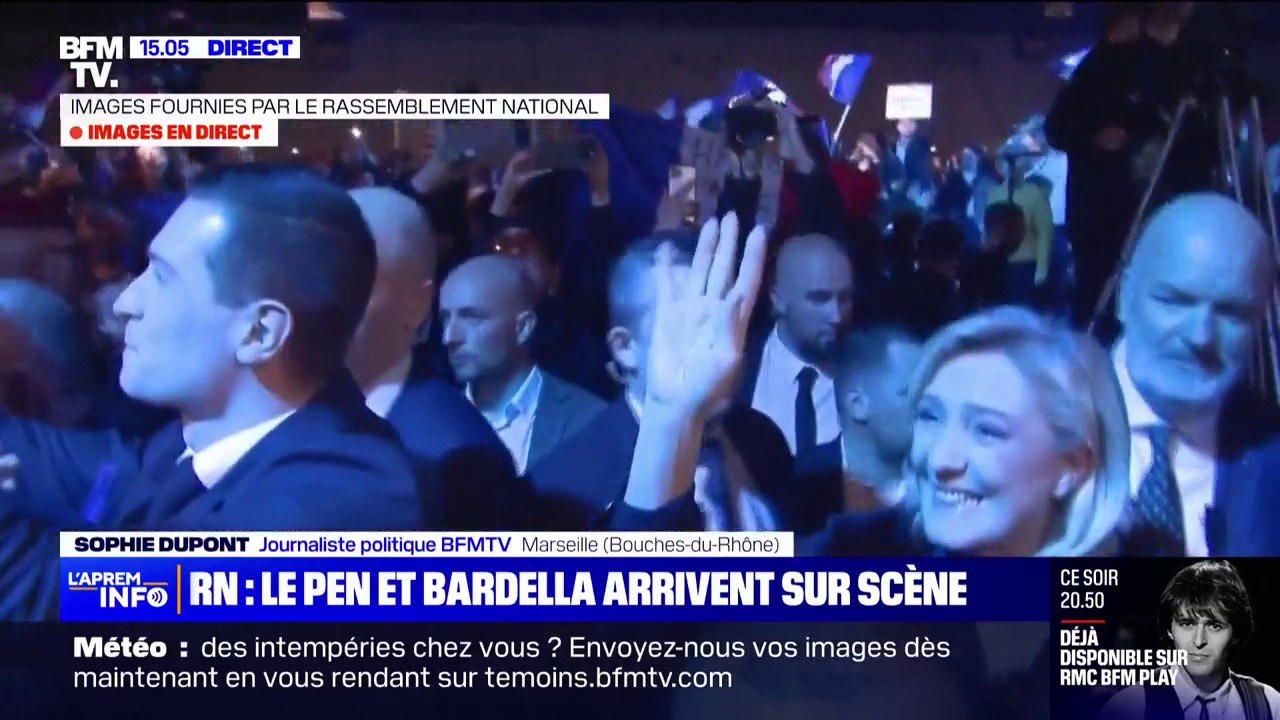 Européennes: l'arrivée de Jordan Bardella et Ma...