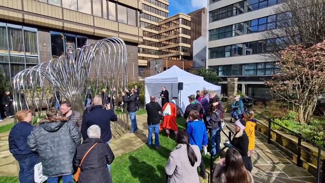 Moving video shows one minute's silence in memory of Sheffield pandemic victims