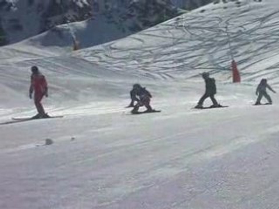 vendredi 4 avril 2008 , descente de la grande piste