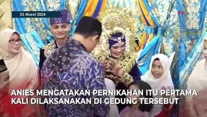 Kesan Anies Usai Hadiri Pernikahan di Kampung Akuarium: Saya Senang Sekali